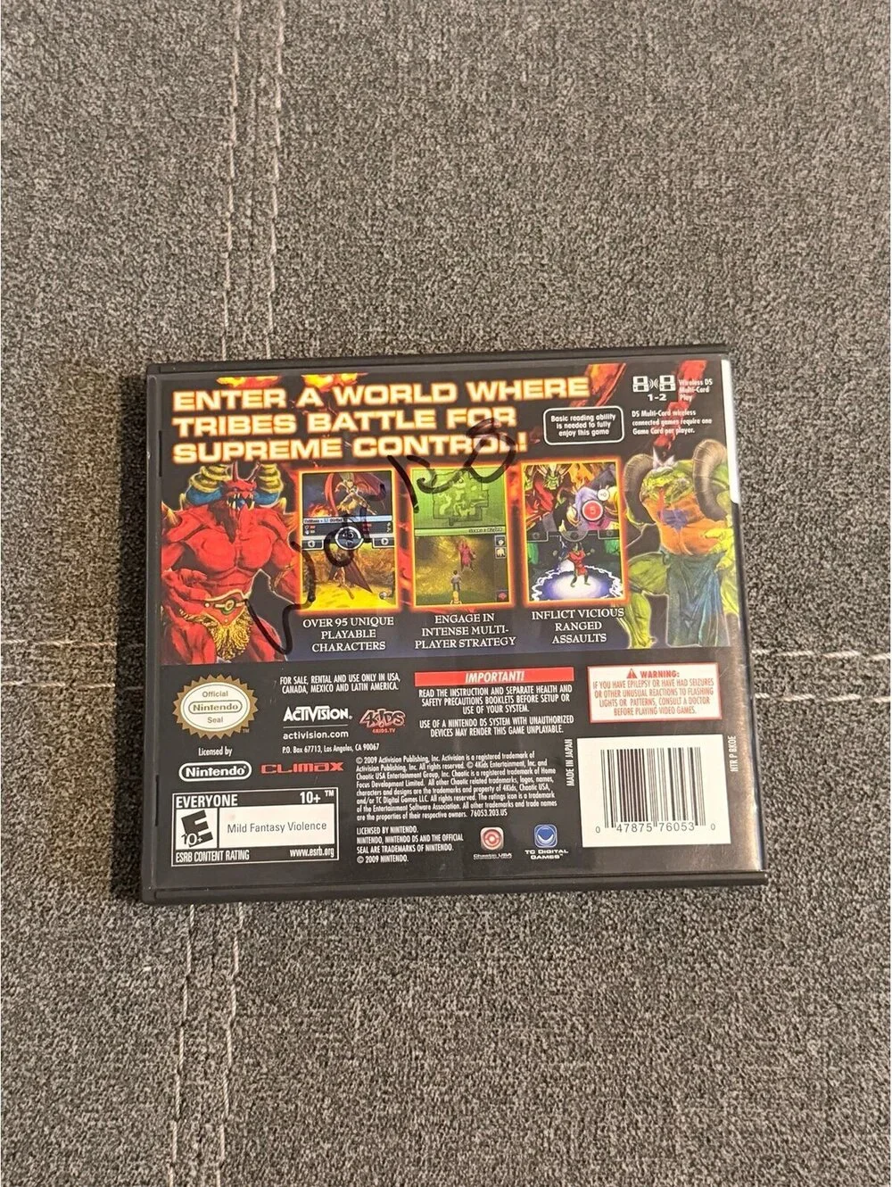 Chaotic: Shadow Warriors for Nintendo DS